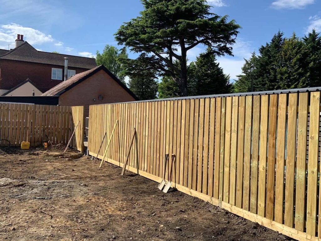 This is a photo of Bespoke custom fencing installed by Fast Fix Fencing Rochester